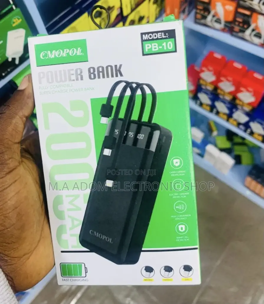 Durable and Affordable Cmopol Power Bank.