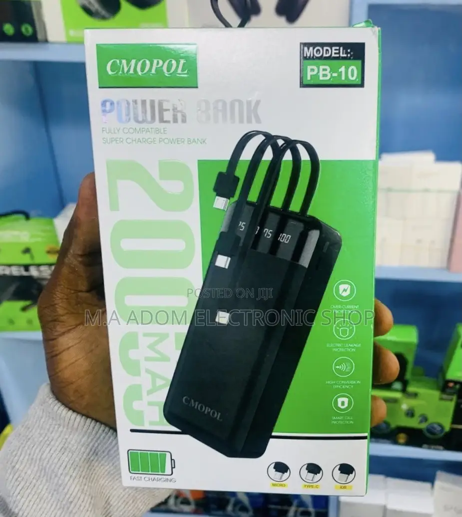 Fully Compatible Super Charge Power Bank(Black) 
