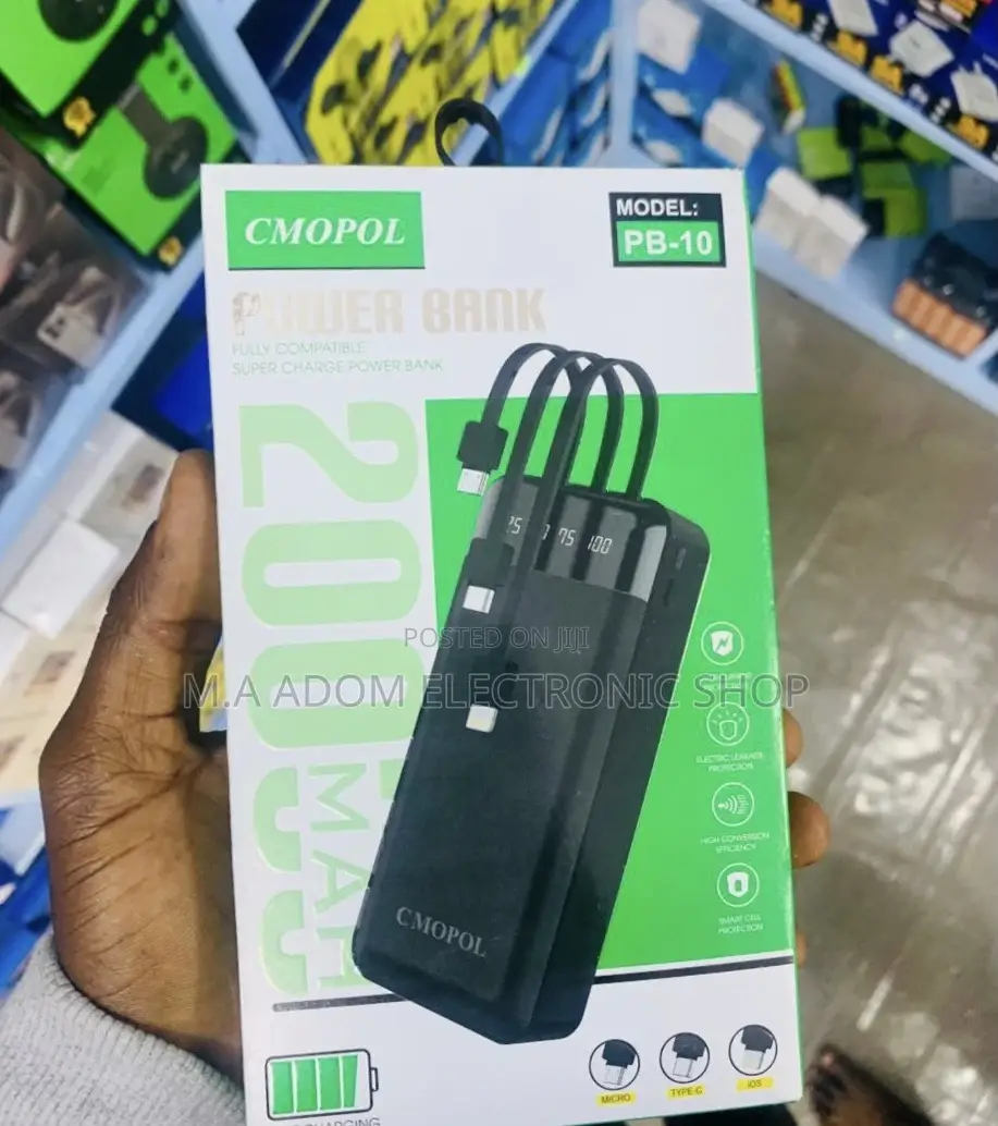 Fully Compatible Super Charge Power Bank(Black) 
