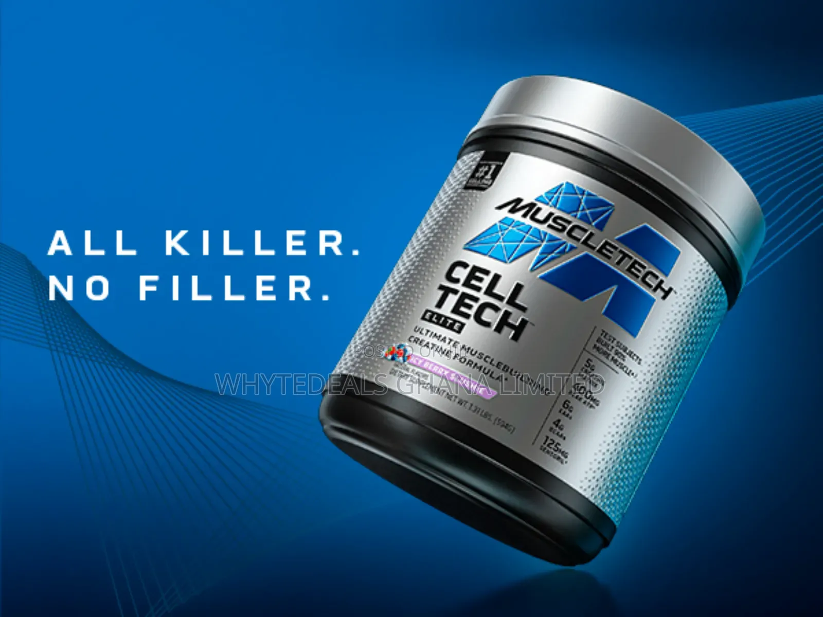 Powerful Musclebuilding Formula- CELL-TECH CREATINE ELITE
