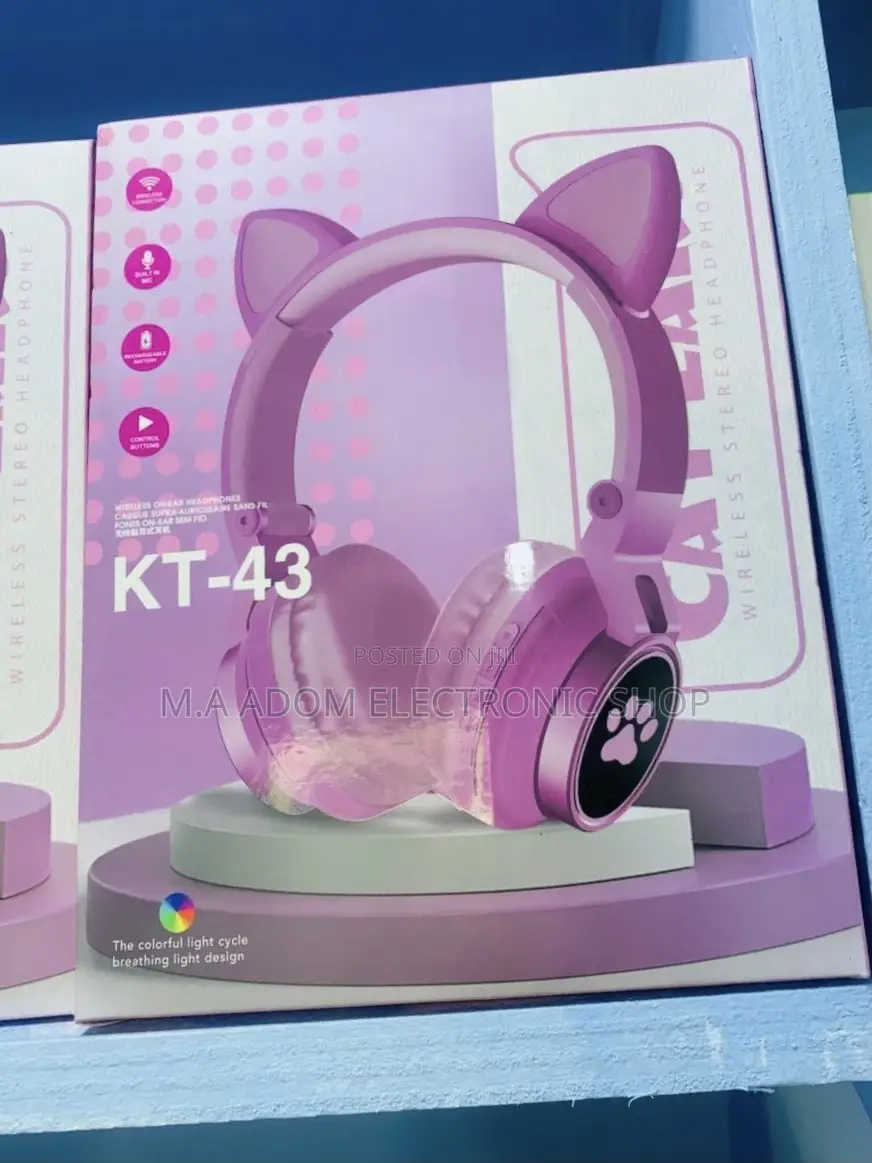 Shop Quality KT-43 Wireless Stereo Bluetooth Headphone.