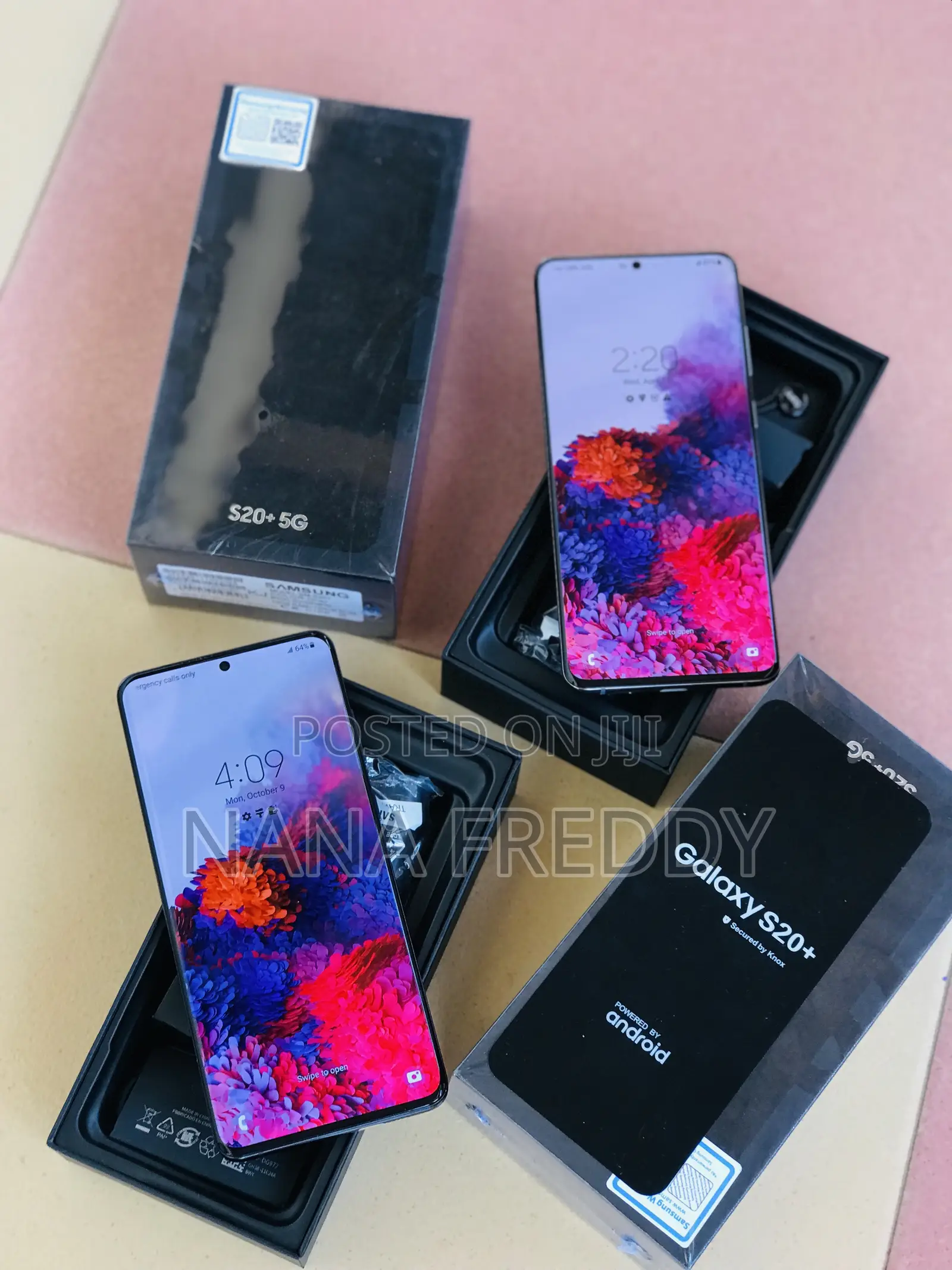New Samsung Galaxy S20+ 5G 256 GB Gray