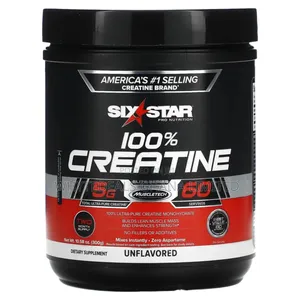 America’S #1 Selling Creatine Brand- SIX STAR 100% CREATINE