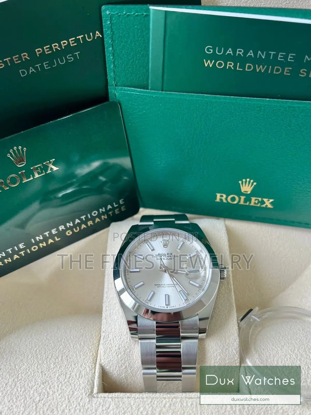 Rolex Datejust 41 Grey Jubilee