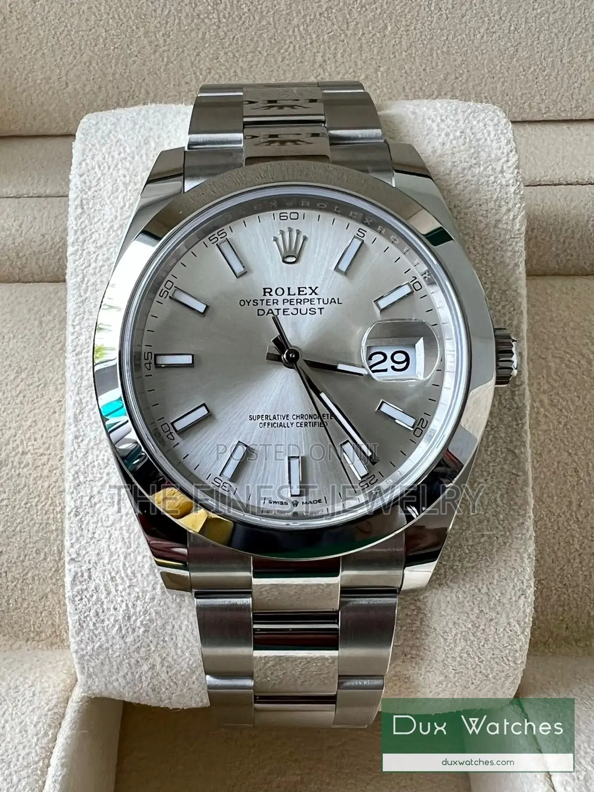Rolex Datejust 41 Grey Jubilee