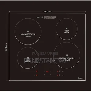 4burner Induction Cooker From Ekatro, UK