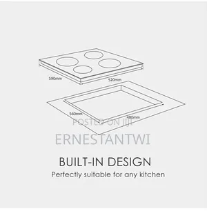 4burner Induction Cooker From Ekatro, UK
