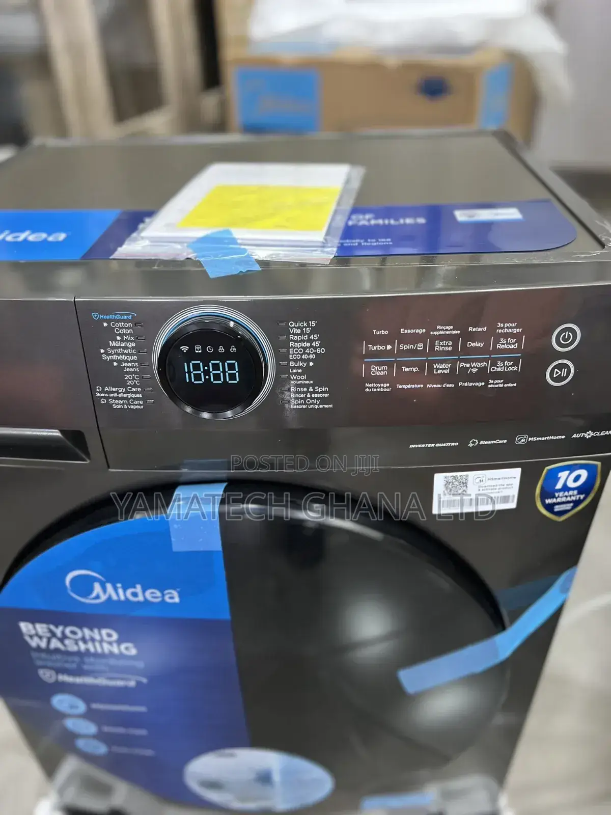 Midea 12kg Combo Automatic Washing Machine With 8kg Dryer