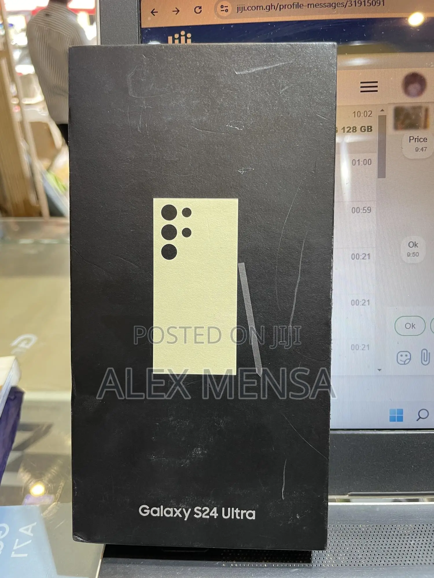 New Samsung Galaxy S24 Ultra 256 GB Gold