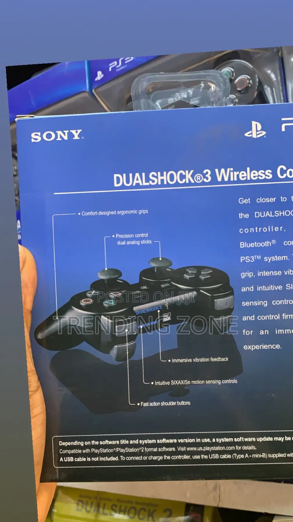 PS2 Dualshock3 Wireless Controller Pad