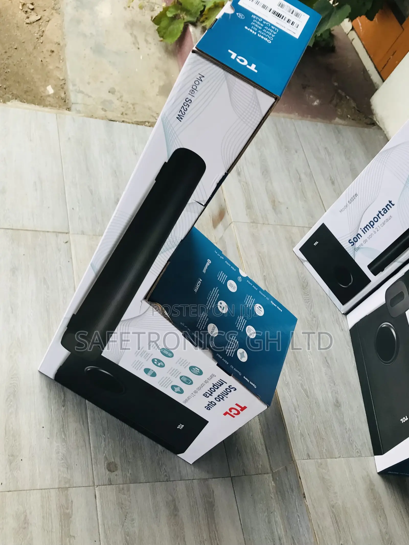 Elegant New TCL Bluetooth Subwoofer S522W Soundbar