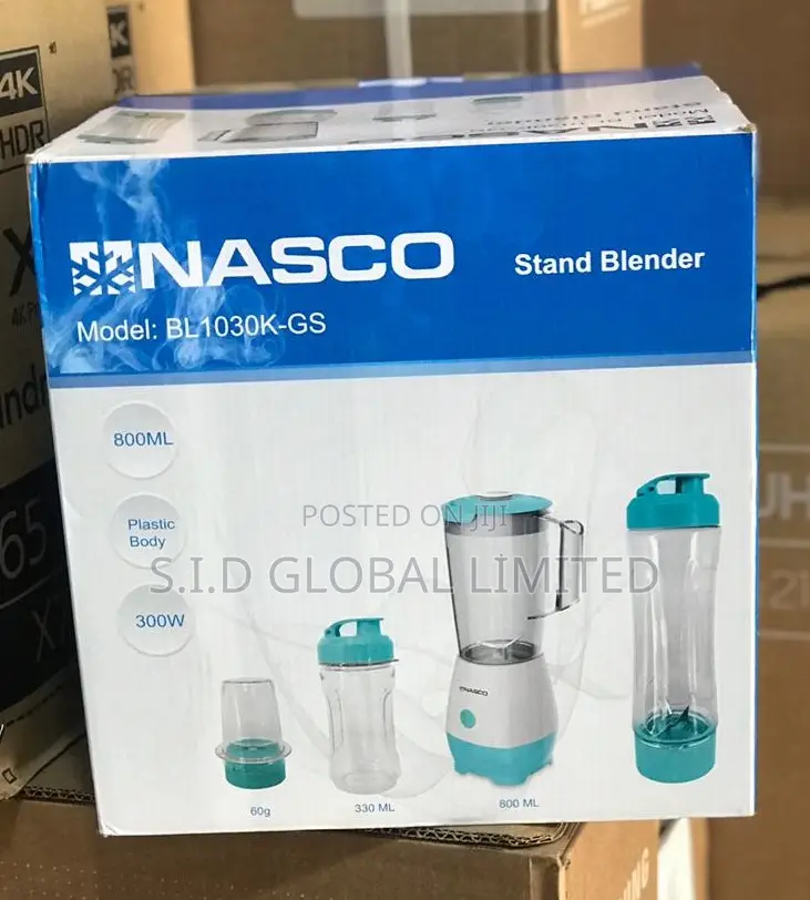 Experience Nasco BL1030K-GS 300watts Professional Blender