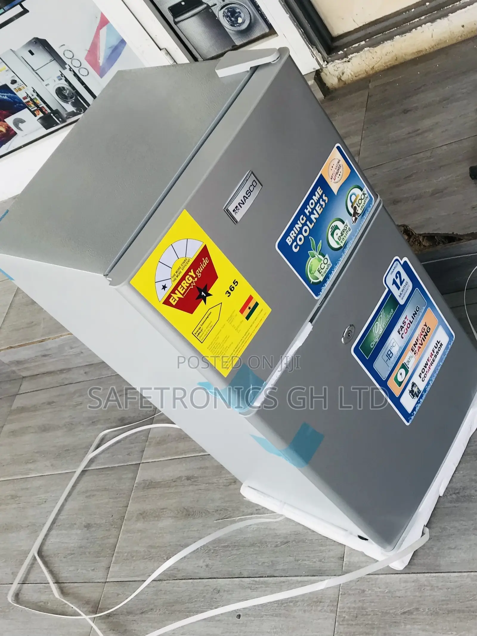 Great Offer on Nasf2/120 Nasco(Gray) Topfreezer Fridge