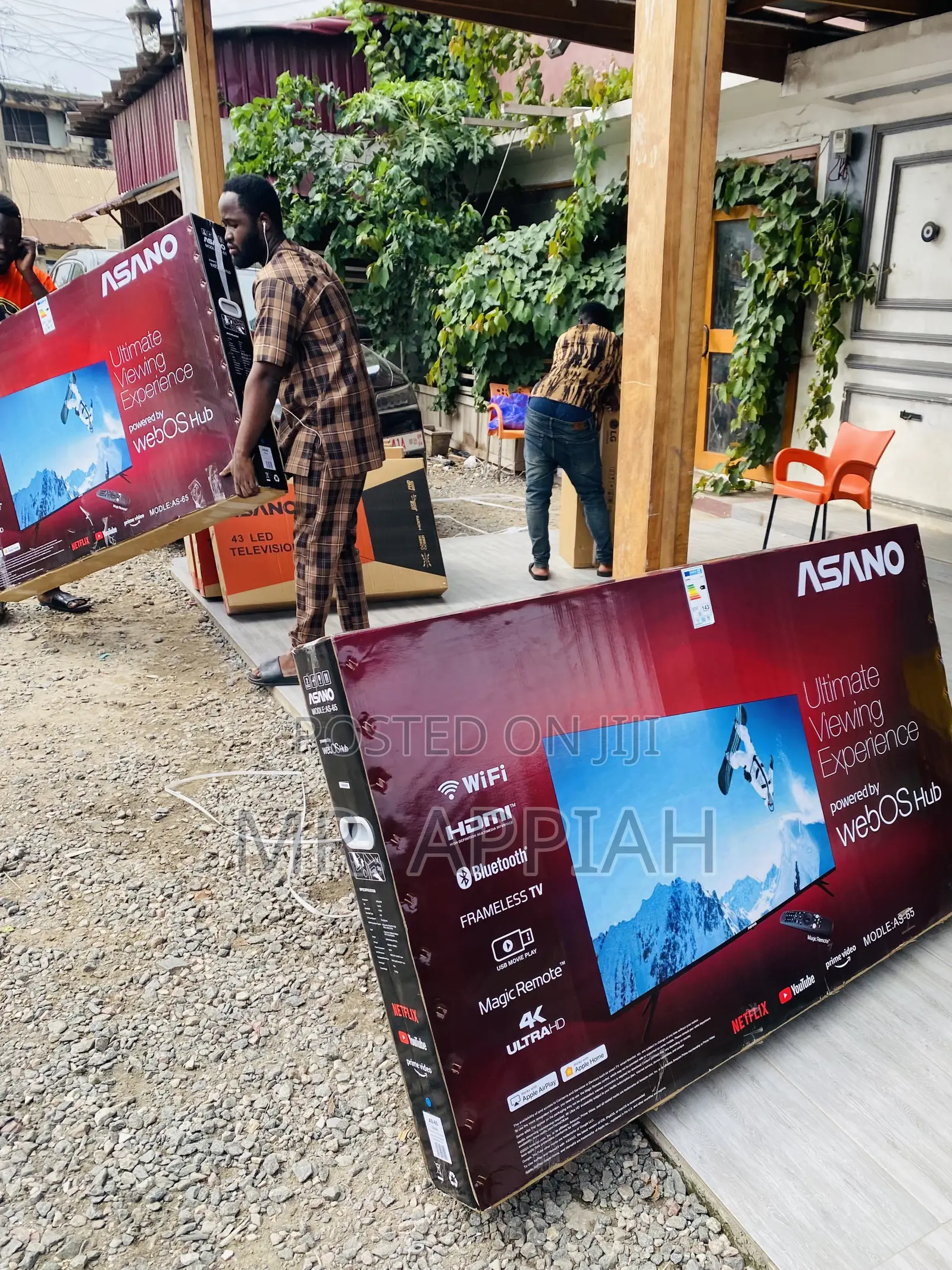 Order Original Asano 65 Inch Webos Uhd Smart Television.
