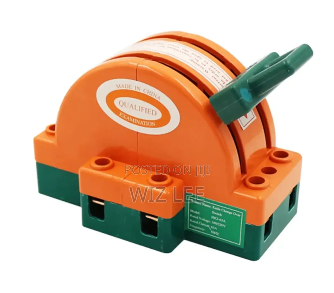 Double Pole Manual Transfer Knife Switch 63a/100a Changeover