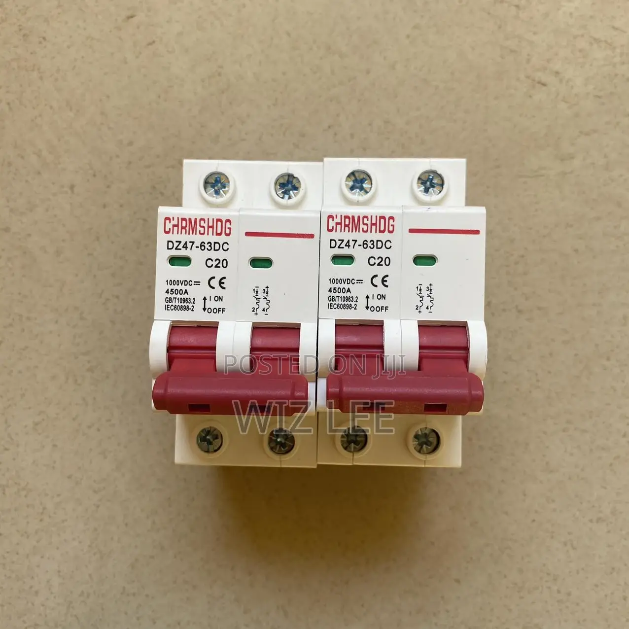 Solar System DC Miniature Circuit Breaker2p 16A20A32A63A100A