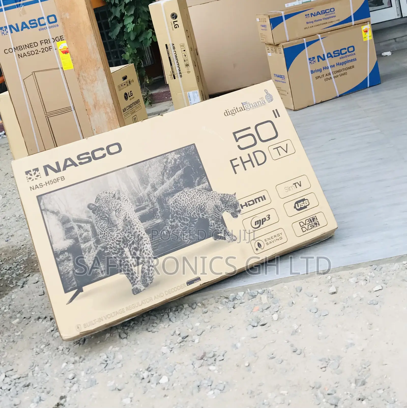 Class Sleek Nasco 50 Inch Digital Satellite Led Tv