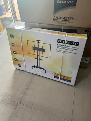 Versatile Ava1500-60-1p Swivel Mobile TV Stand Cart 32-75"