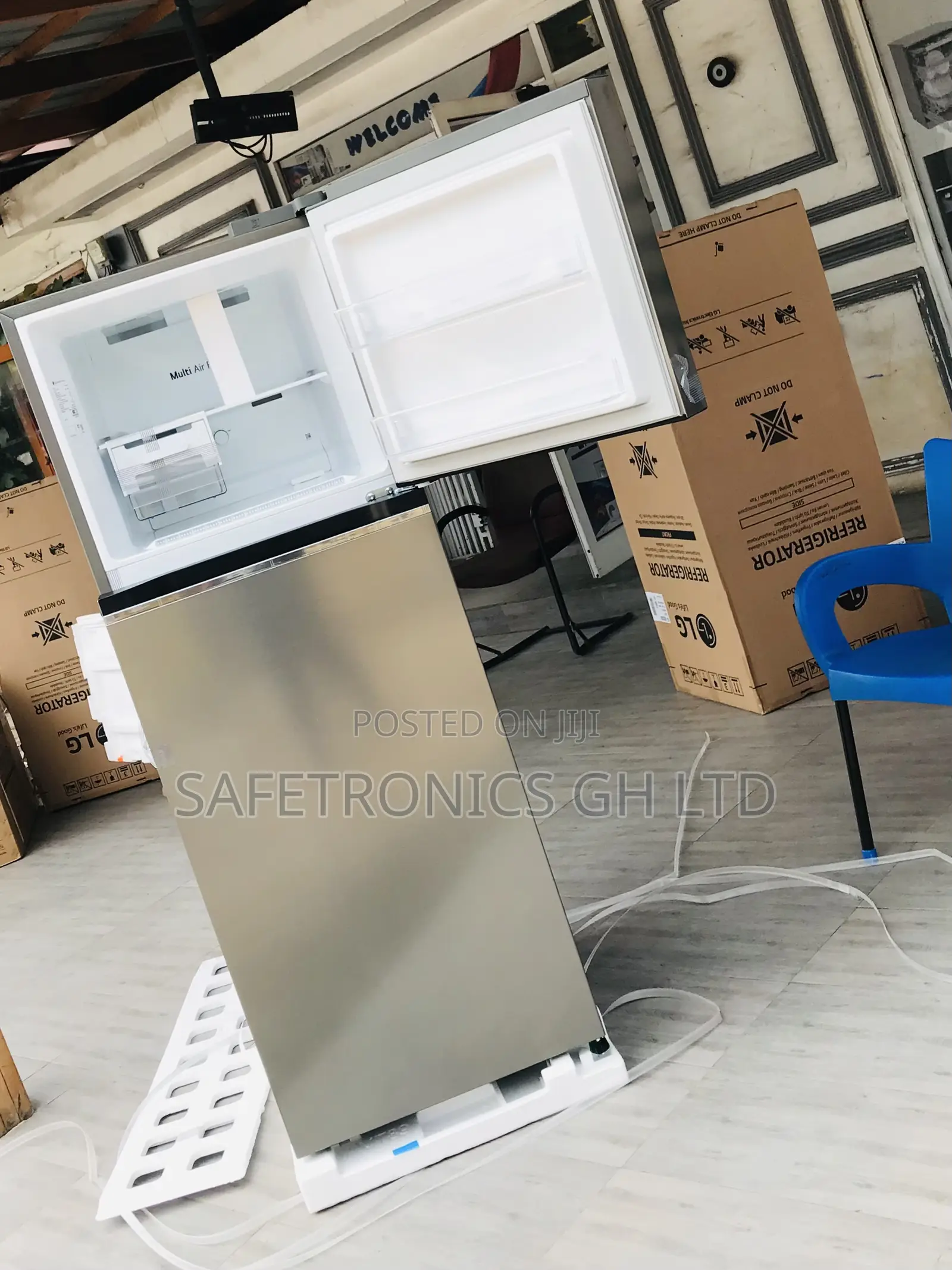 LG Switchable Topfreezer GN-B312PLGB Gray 2 Doors Fridge