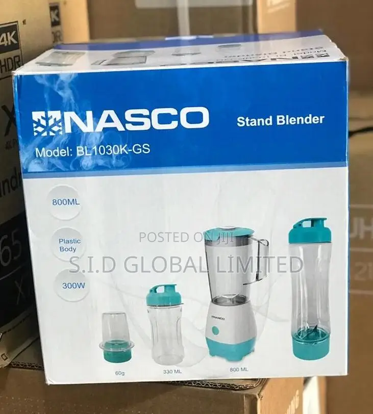 Effortless Living With Nasco BL1030K-GS Professional Blender