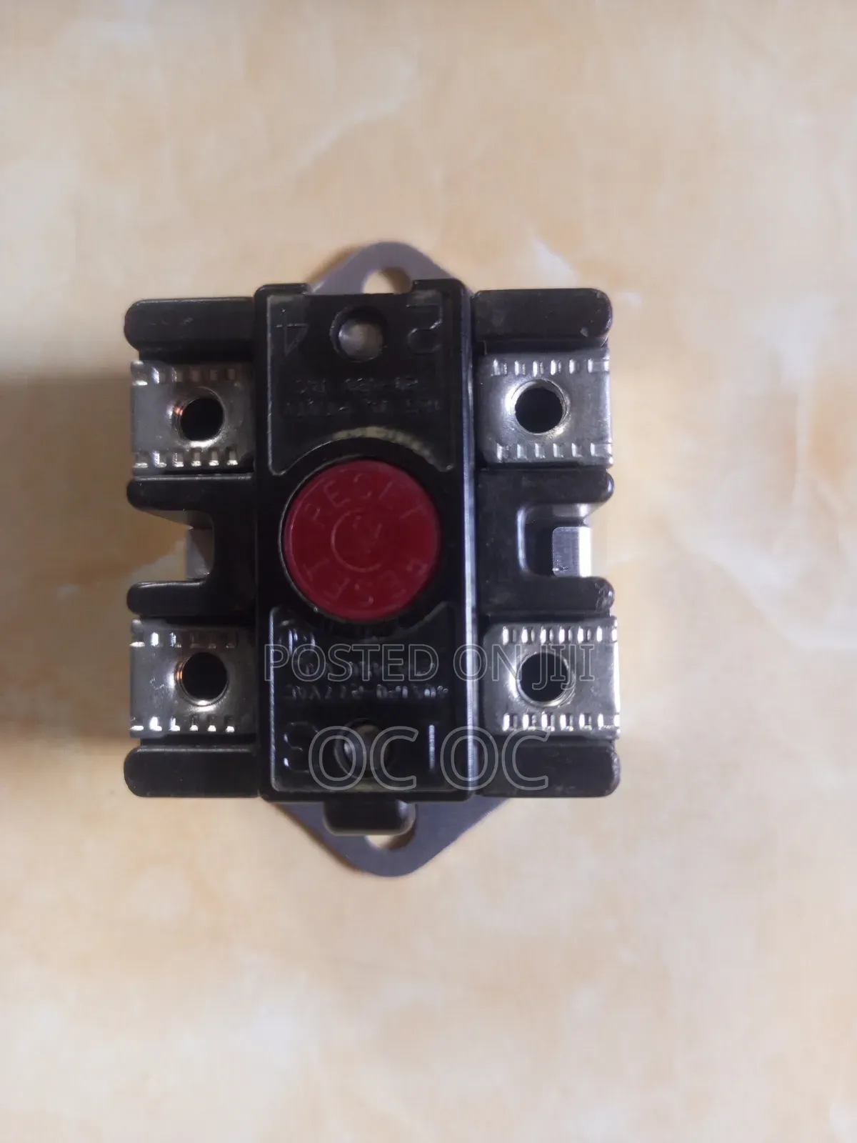 Thermal Reset Switch For Water Heater And Water Distillers
