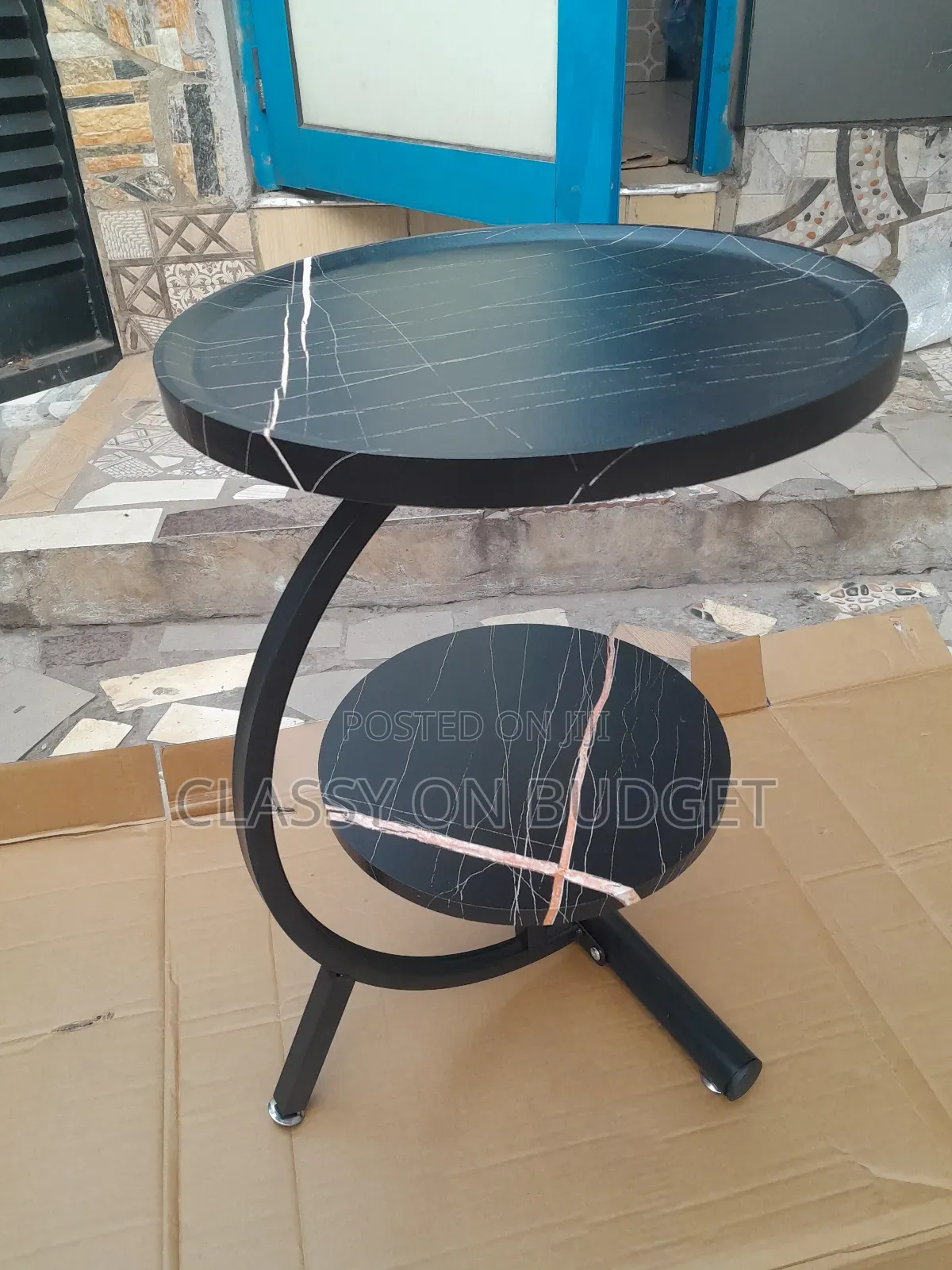 Round 2 Tier Bedside Coffee Table