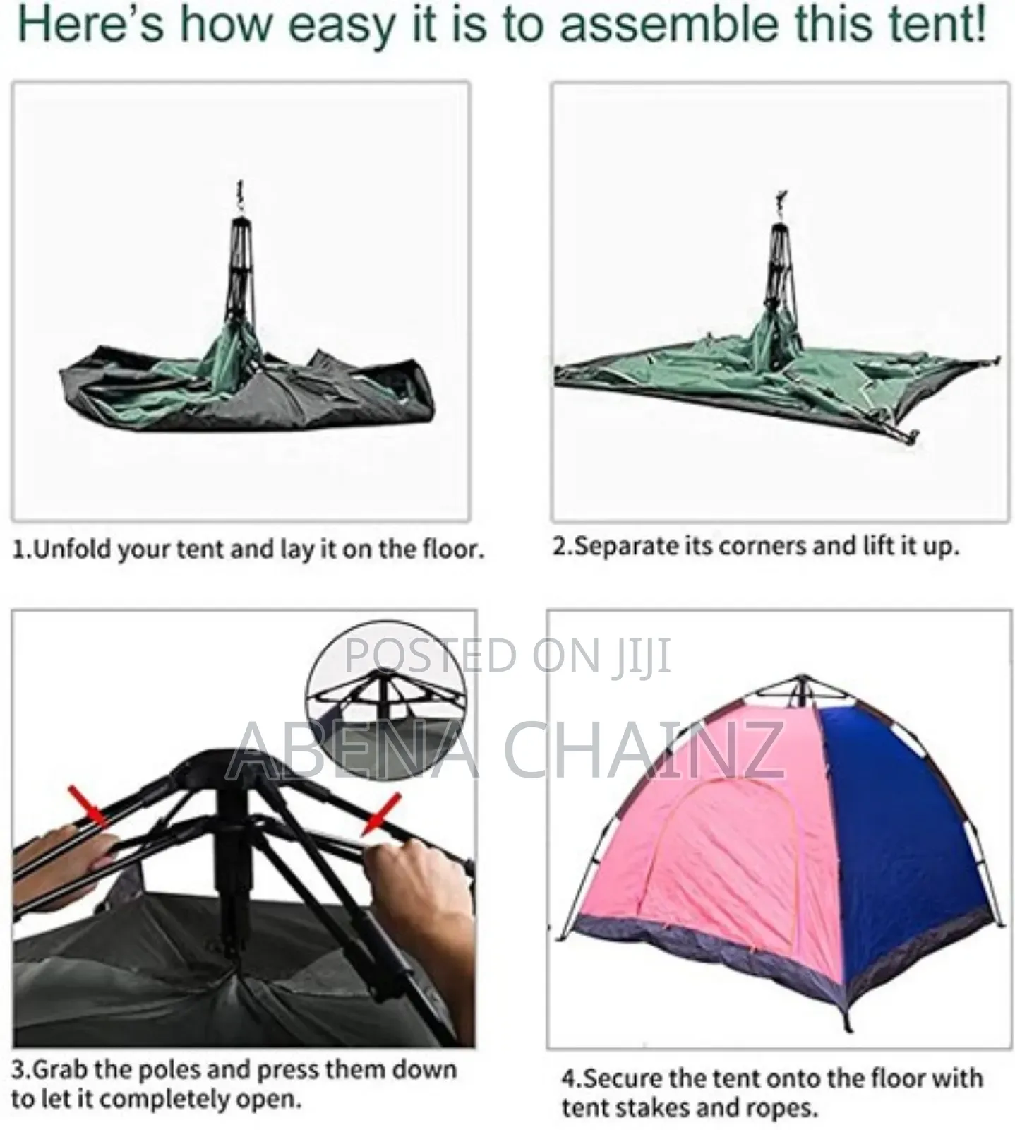 Automatic Camping Tent