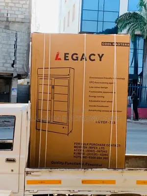 Fast Chilling Legacy Double Door Display Refrigerator.