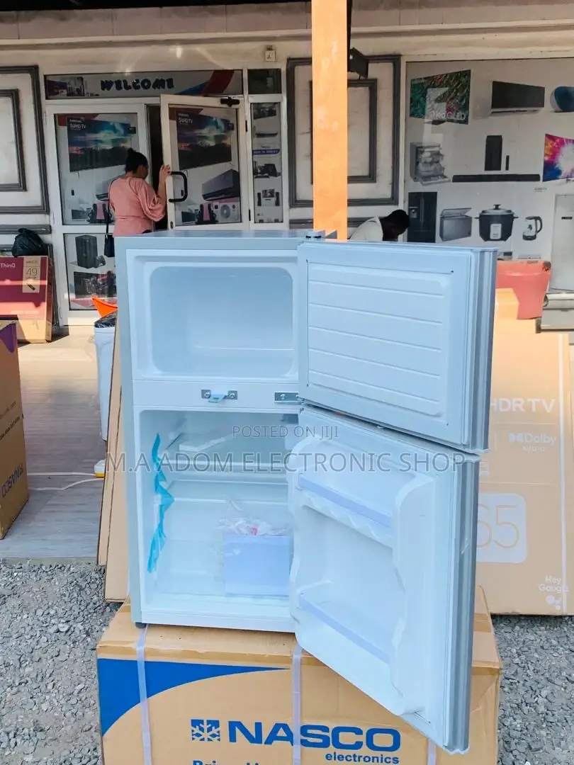 Order Nasco Nasf2-120 90ltrs Double Door Fridge.