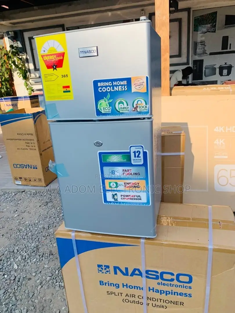Shop Nasco Nasf2-120 90ltr Top Freezer Refrigerator.