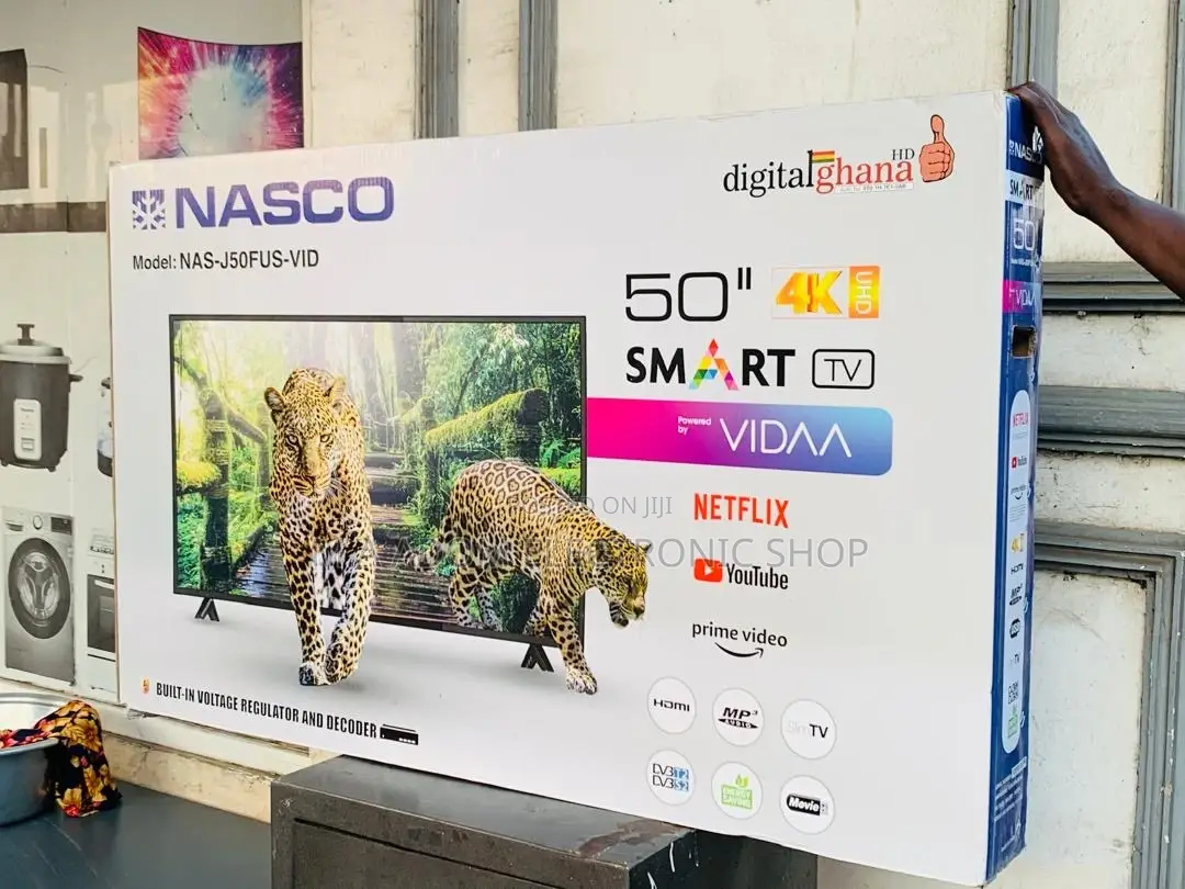 Shop Classic Nasco 50 Inch Digital Satellite Smart Tv.