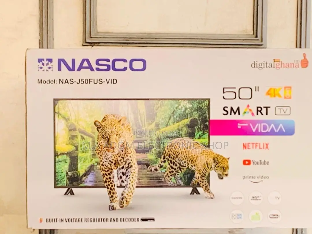 Shop Classic Nasco 50 Inch Digital Satellite Smart Tv.