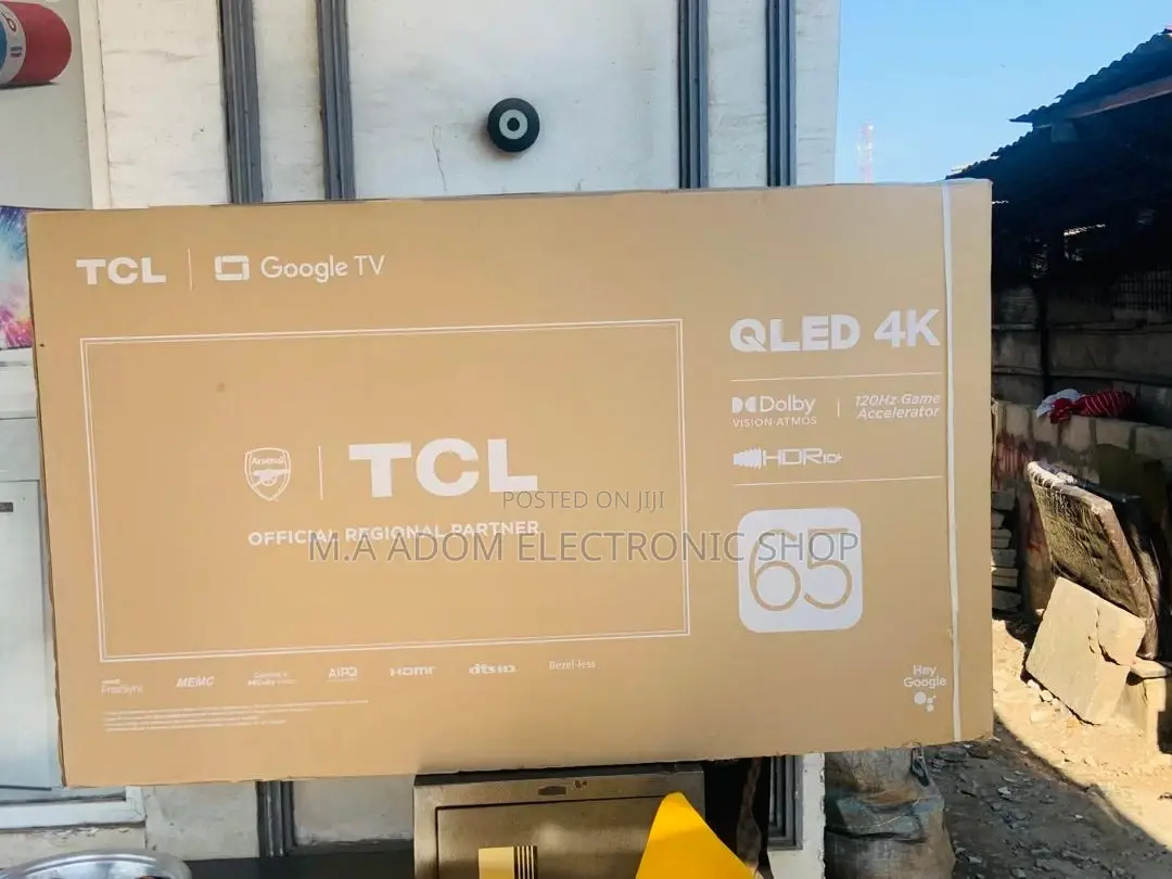 Authentic TCL 66c645 65 Inch Qled Smart Android Tv.