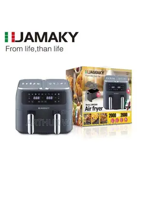 10L 2000W+2000W Dual Basket Digital Air Fryer