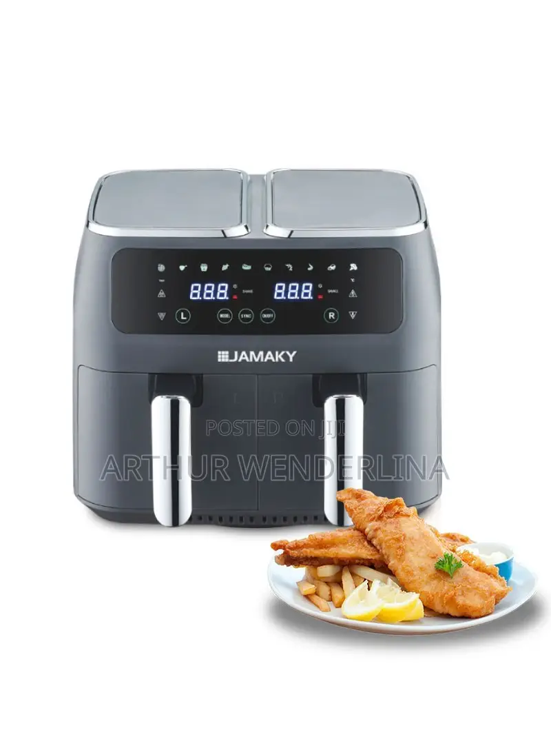 10L 2000W+2000W Dual Basket Digital Air Fryer