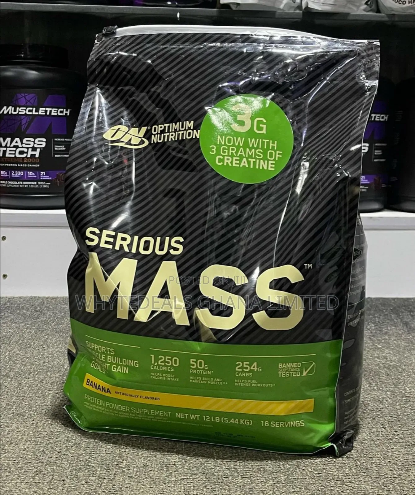 12lbs Reliable Weight Gainer- Serious Mass Whey Protein