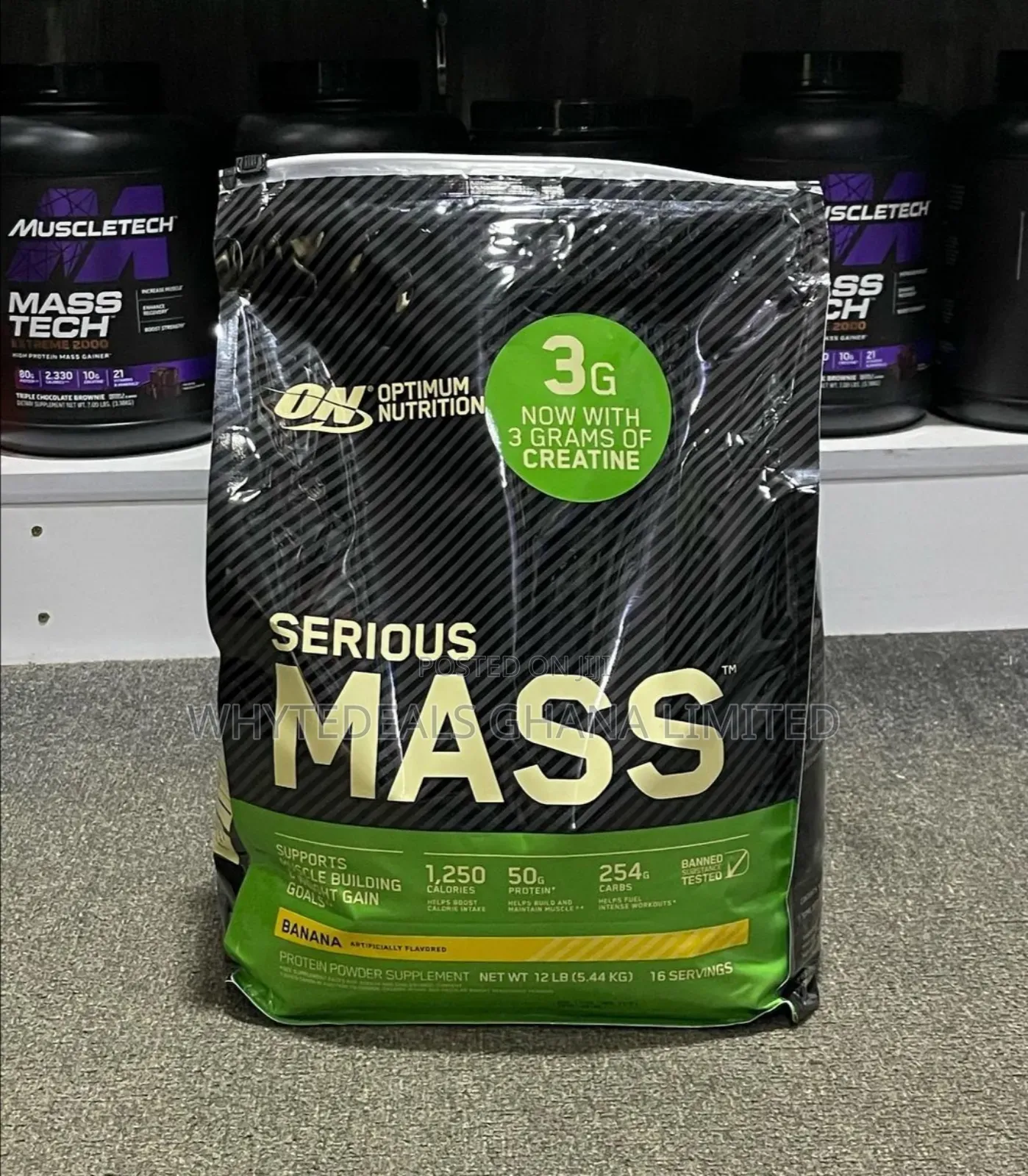 12lbs Reliable Weight Gainer- Serious Mass Whey Protein