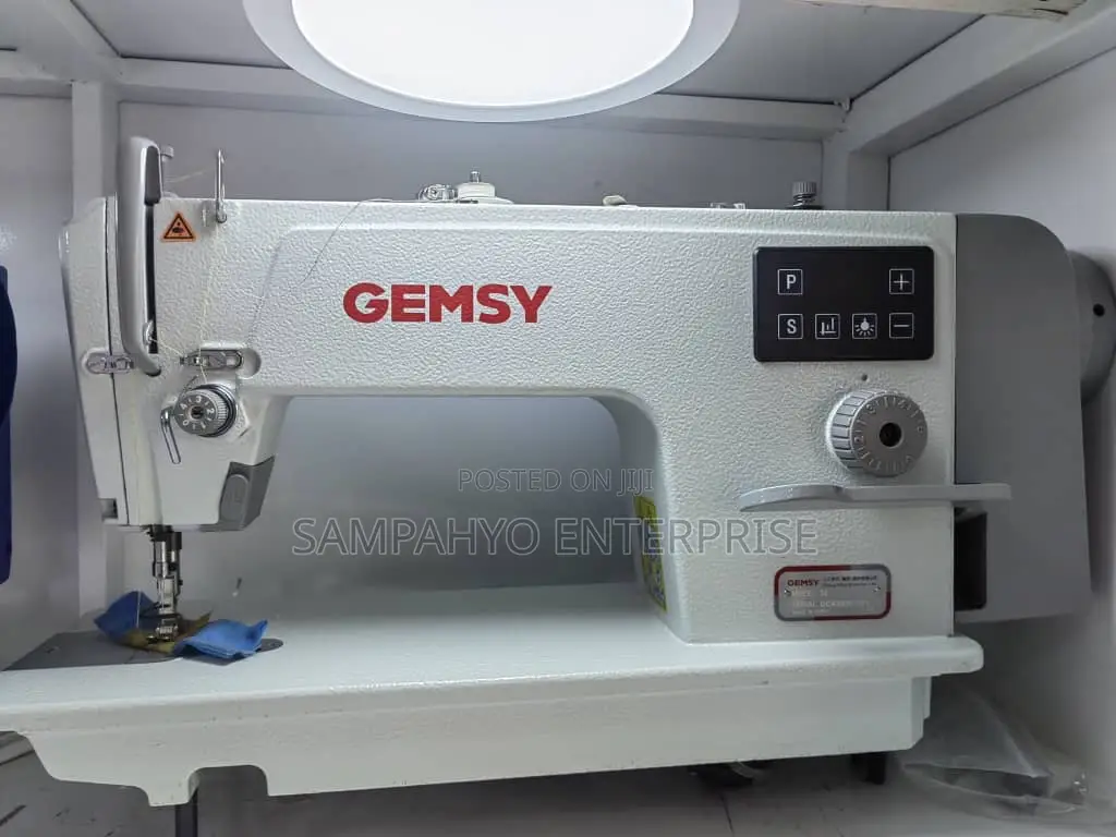 Gemsy Digital Industrial Straight Sewing Machine
