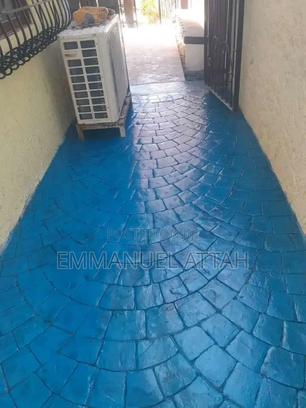 Concrete Floor Stamp Designing
