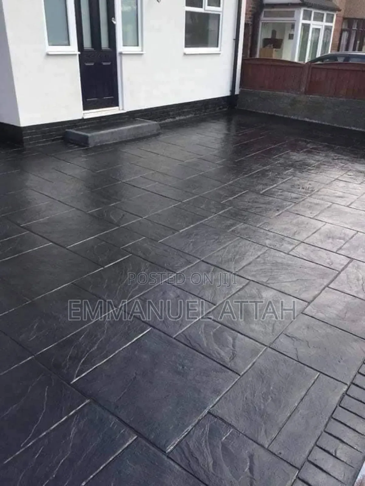 Concrete Floor Stamp Designing