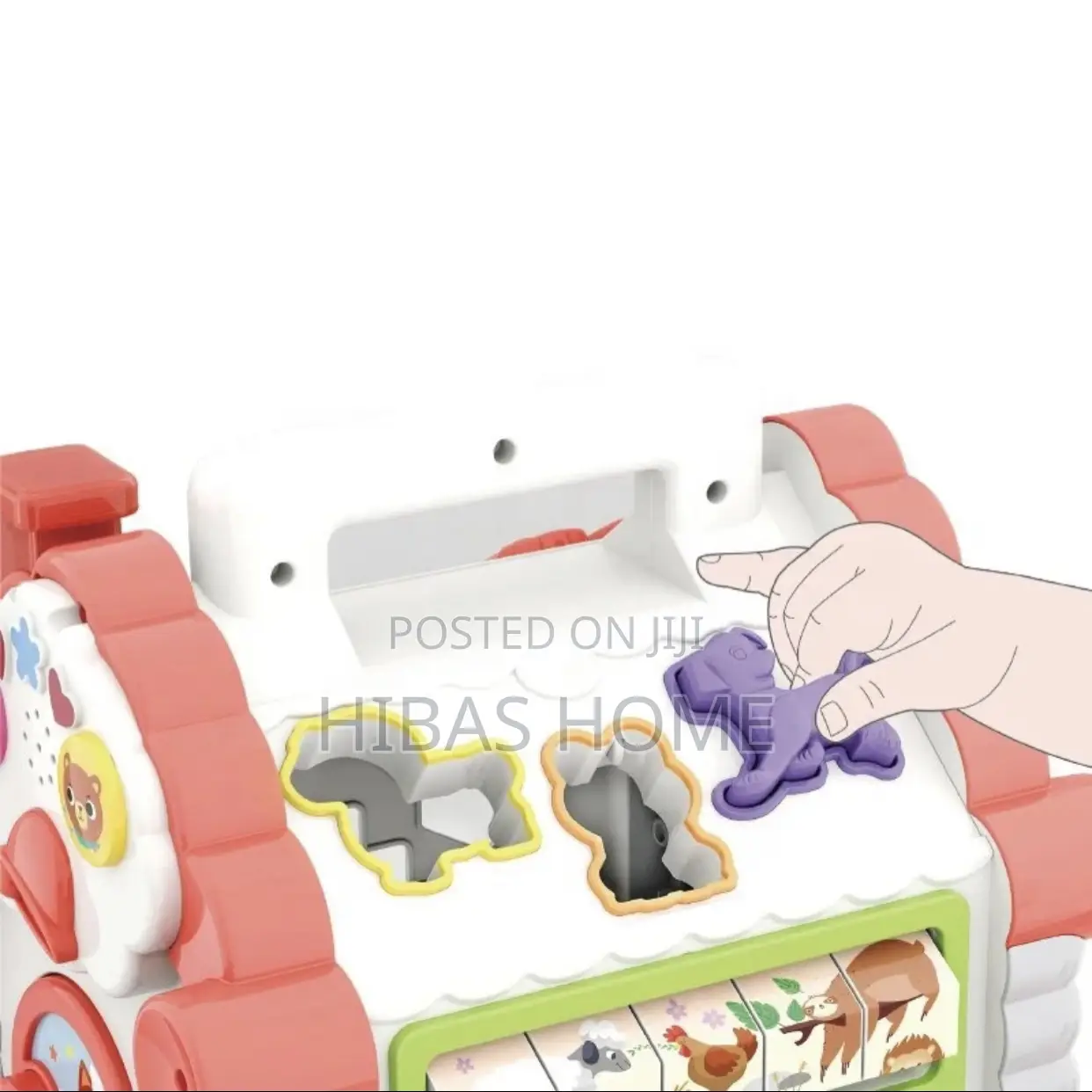 Activity House Shape Sorter With Music/Light/Cubic Block