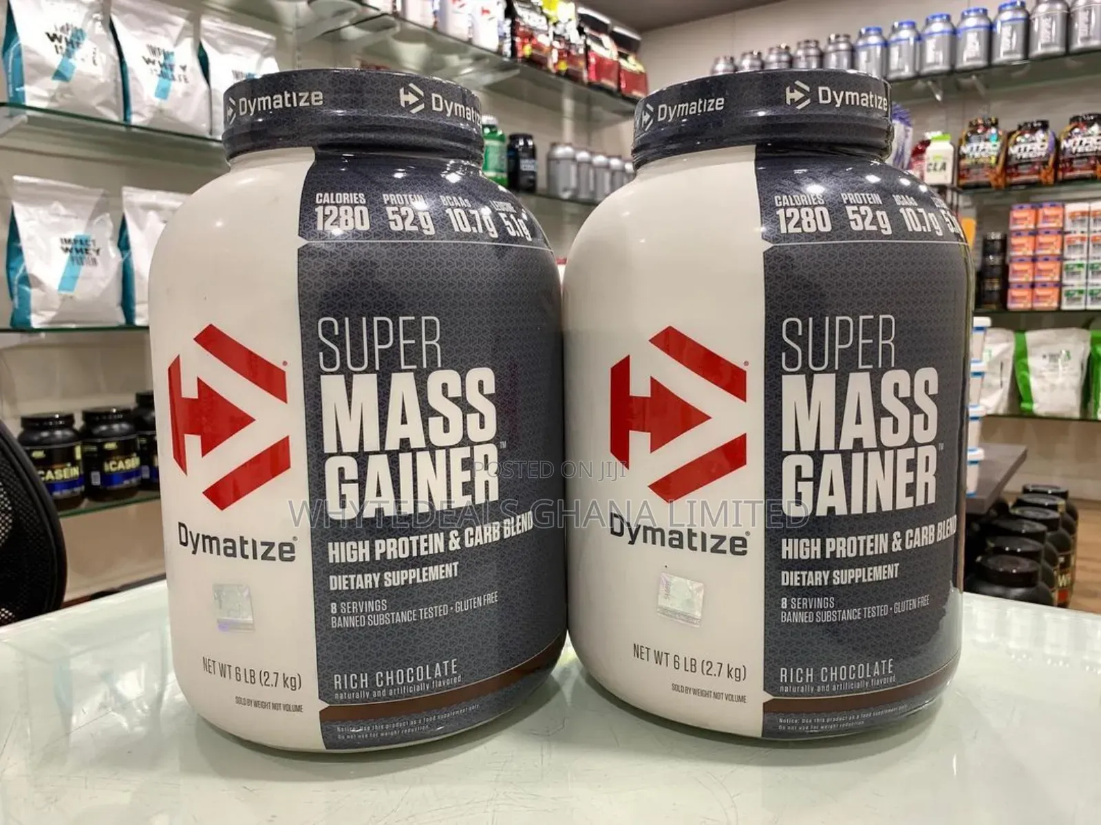 6lbs High Protein Weight Gainer - Super Mass Gainer Dymatize