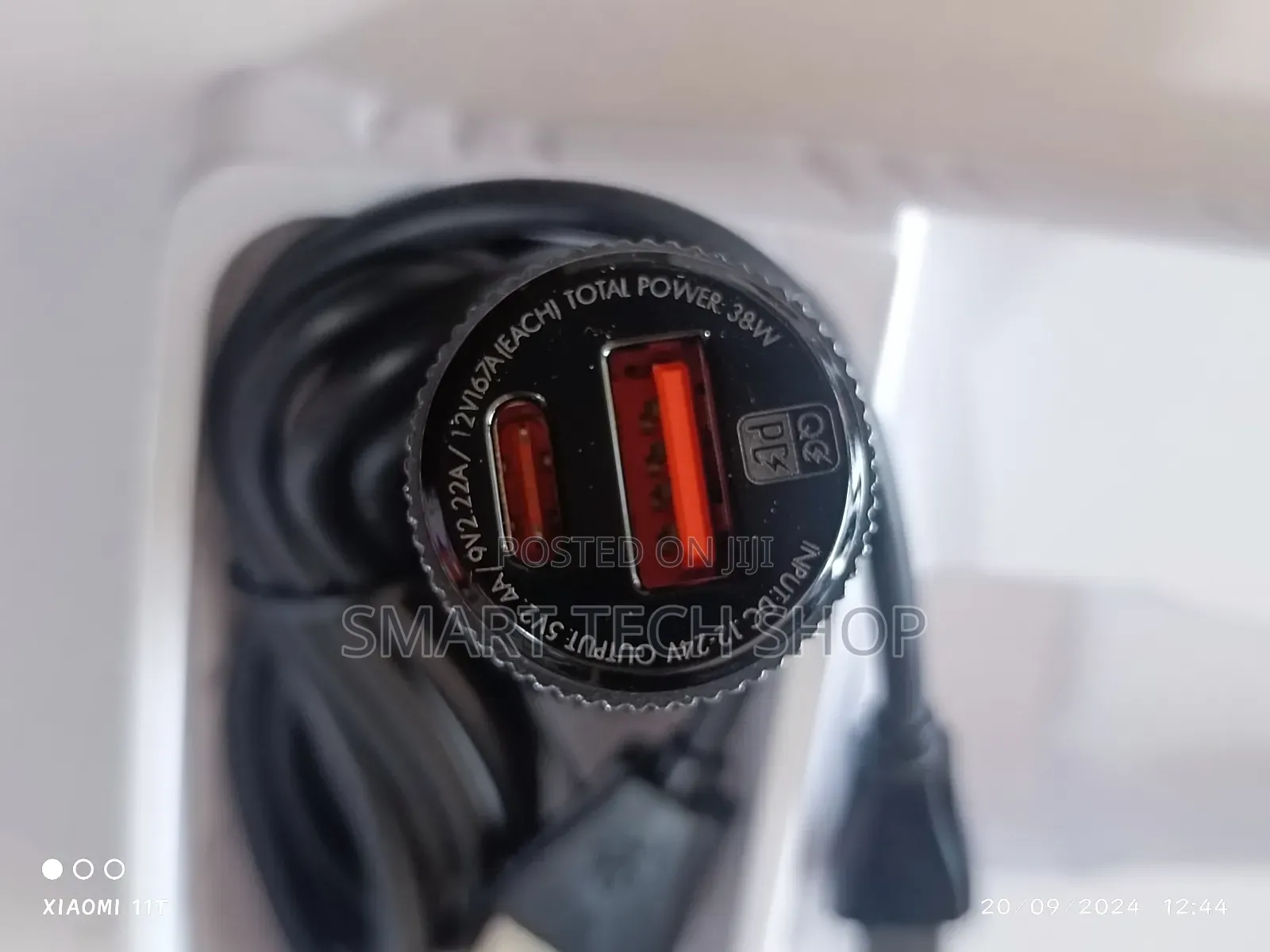 Ldnio 36 Watts Car Charger Type C and Usb Qc3.0 Quick Charge