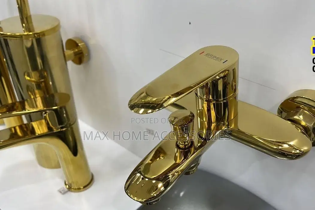 Gold Telephone Shower