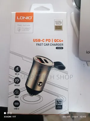 LDNIO 30W Extremely Quick Charge Dual Port Car Charger