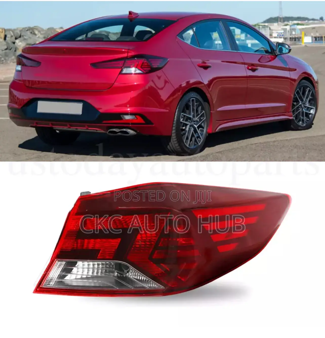 Hyundai Elantra 2019 2020 Tail Lamp
