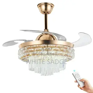 Morden Chandelier Fan Light