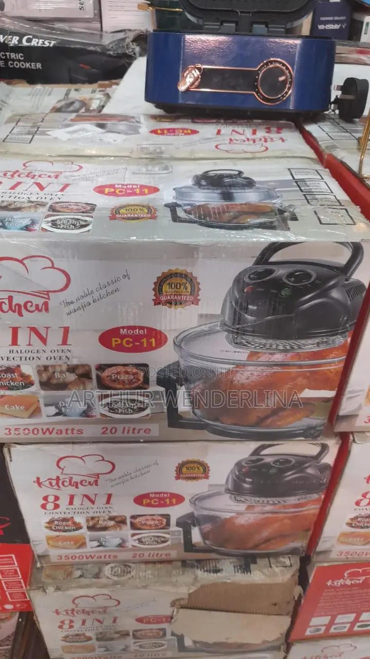 Kitchen 8 in 1 Halogen Oven 20 Liters