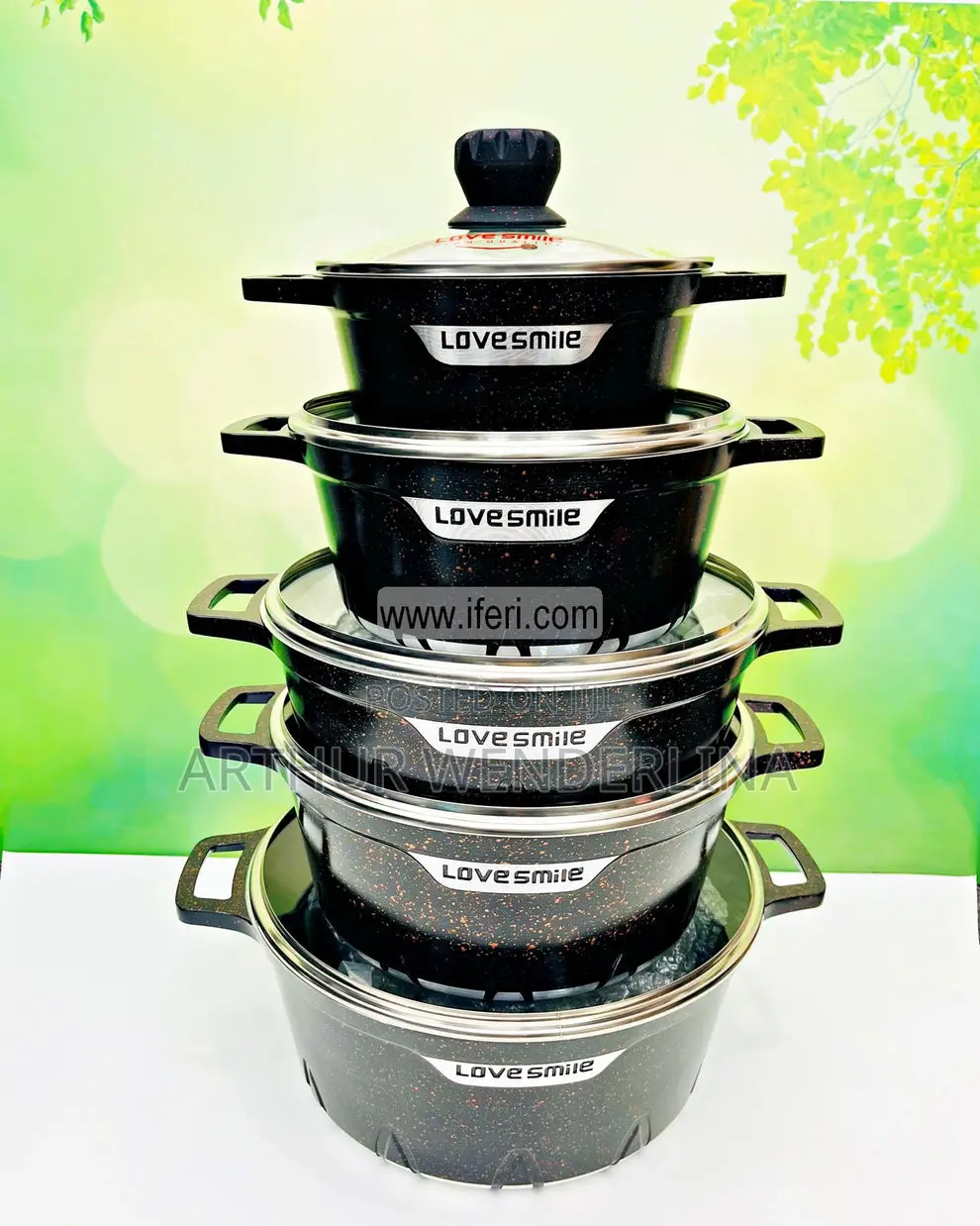 Loves Smile Cooking Utensils. (5 Set)