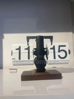 Retro Flip Clock White